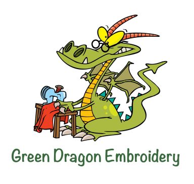 Green Dragon Embroidery